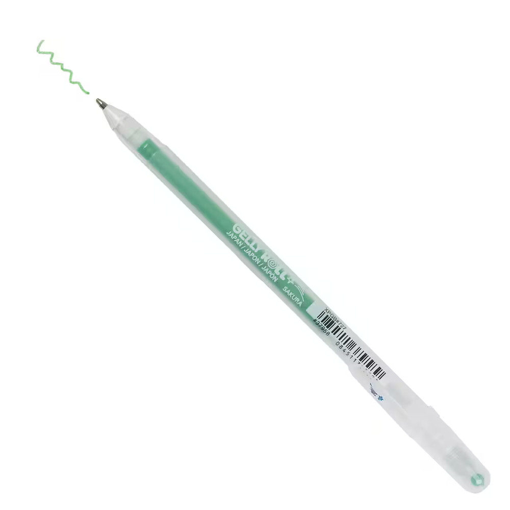 Sakura Gelly Roll Stardust Pen Lime Star # 737