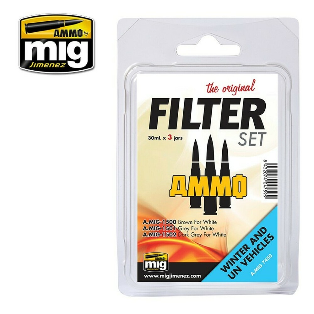 AMMO by MIG Filter Set for Winter and UN Vehicles AMIG7450