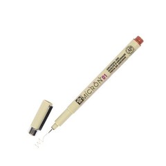 XSDK01-12 Sakura Pigma Micron 01 Marker Pen, 0.25mm Tip, Brown, Box of 12