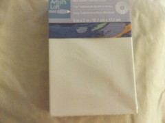 Artist’s Loft Back-Stapled Traditional White Canvas 5″ x 7″ Brand New Sealed