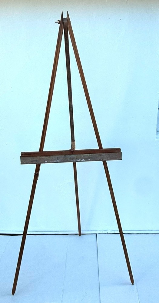 Vintage ANCO BILT Wooden Artist Easel Studio Painting Display Easel Mid Century9