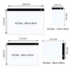 Dimmable LED Drawing Copy Pad Board Kids Creative Educational Painting Toy Gifts