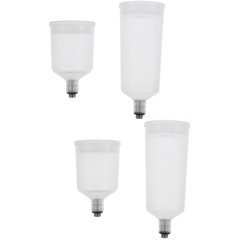 2 Count Replaceable Airbrush Cup Spray Paint Container Mixing Cups
