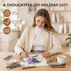 Water-Based Acrylic Paint Pens – 36 Colors for Artist’s Dream Projects