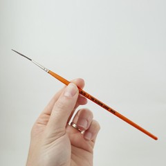 Alan Johnson Extreme Liner Pinstriping Paint Brush Sizes #0, #1, #2 Andrew Mack
