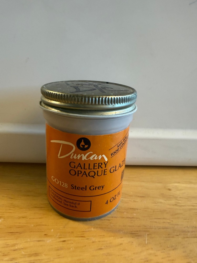 Duncan Gallery Opaque Glaze GO128 Steel Grey