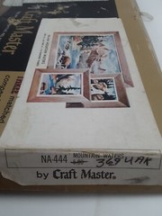 RARE Vintage Craft Master Mountain Waters Paint By Number Set NA-444 Palmer Pann