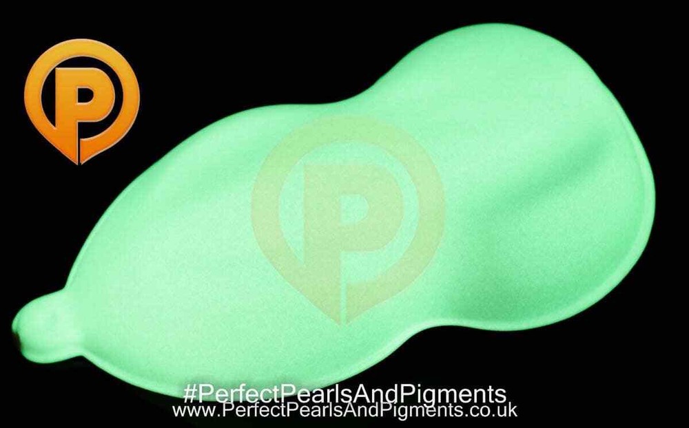 GLOW IN THE DARK PIGMENT – WHITE TO GREEN GLOW