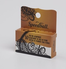 Speedball 30710 Pen Nib Assorted Set 10 Pieces