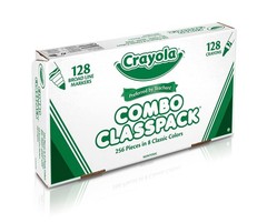 Crayola Crayons Washable Markers Classpack 256Ct Teacher Classroom Must Haves