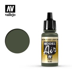 Vallejo 71022 Model Air Light Green RLM82 Acrylic Paint 17ml – US