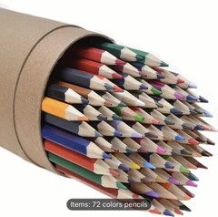 72 colored pencils NEW shipping included