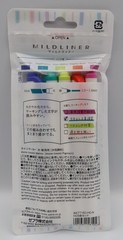 ZEBRA Mildliner Double-Sided Highlighter (Marker, Pen) NEW 35 Color Set – JAPAN