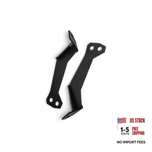 UTV Upper Windshield Mounting Brackets,Fits 32” Straight/Curved LED Light
