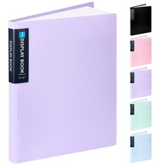 Sooez Art Portfolios 9″x12″, 40 Pockets Large 9″x12″ – 1 Pack, Lavender