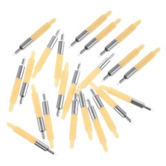 40Pcs Marker Pen Replacement Nibs Yellow 05Mm for Acrylic Painting and Crafts