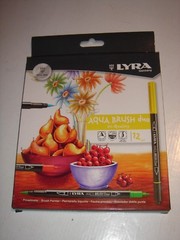 LYRA – AQUA BRUSH Duo 12/Pkg Brush Painter Watercolour Brush Pens 6521120 NEW