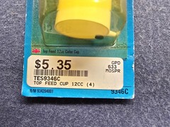Testors Aztek 9346C Top Feed 12cc Color Cup Airbrush Accessory – New & Sealed