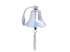 Chrome Hanging Harbor Bell 5.5″”