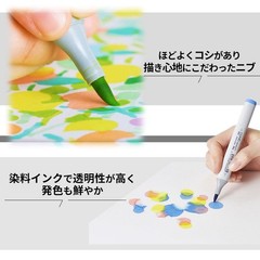 Copic Sketch .Too Basic 12 Color Set A Alcohol Ink Markers [New] Made in Japan