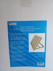 Extra Large Adjustable Wood Artist Drawing & Sketching Board