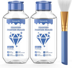 Diamond Painting Sealer, Diamond Painting Glue with Soft Bristle Brush, Keep …