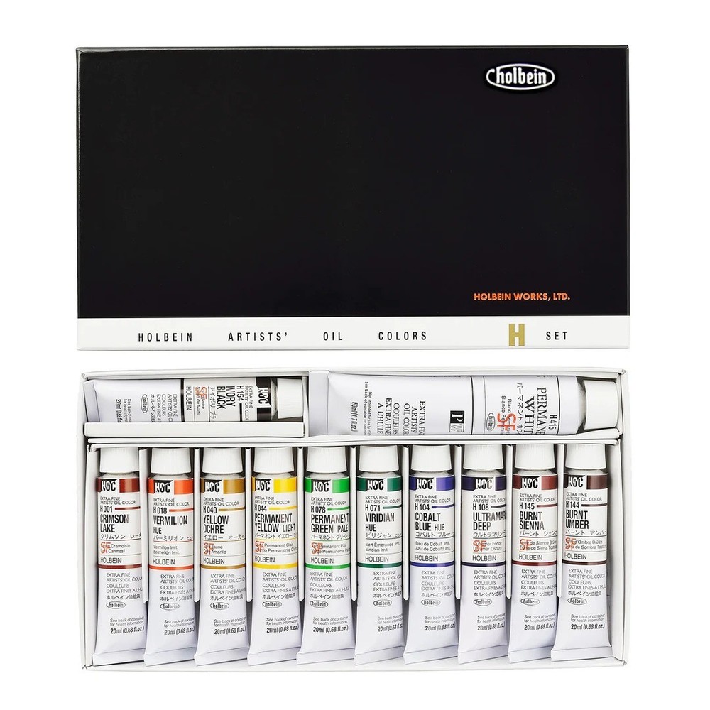 Holbein Artists Oil Paints H Set