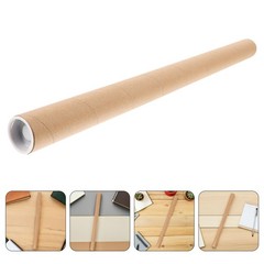 4 PCS Paper Mailing Tubes Cardboard Cylinder Kraft Paperboard Document Poster