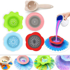 Acrylic Pouring Strainers, Angela&Alex 5 PCS Flow Painting Tools Christmas DIY K