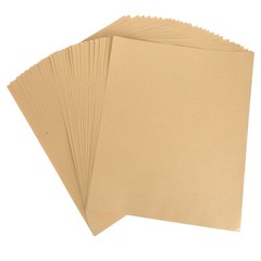 50Pcs Portable Braille Writing Papers for Blind People School Supplies