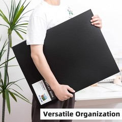 Large 18″x24″ Art Portfolio Binder with 30 Plastic Sleeves Display 60 Pages