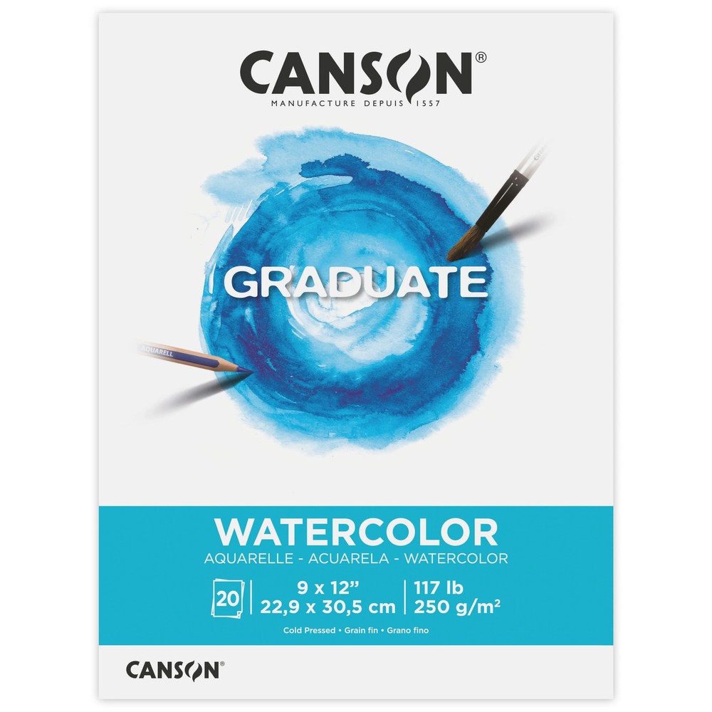 Watercolor Paper Pad 9 x 12 Heavyweight