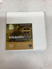 AMPERSAND ART SUPPLY EN066 ENCAUSTICBORD 1/8 INCH FLAT 6X6 4PK