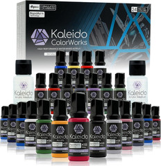 Kaleido Mecha 24-Color Acrylic Airbrush Paint Set for Models & Miniatures