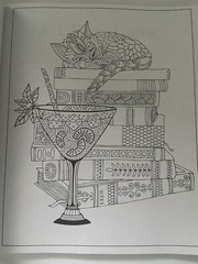 Coloring Book Crayola 24ct Colored Pencils Adult Positive Drinking Recipes