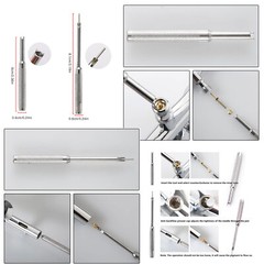 32pcs/37pcs Airbrush Spray Cleaning Repair Tool Stainless steel Needle Brush Set