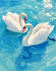 Paint by Numbers Kit for Adults Beginner, Pure Swan Easy Adult Paint by Number