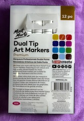 Mont Marte Dual Tip Art Markers Premium New