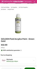 Brand New Lot of 3 Golden Fluid Acrylics 8 fl oz/118 ml – GAC900 Heat-Set medium