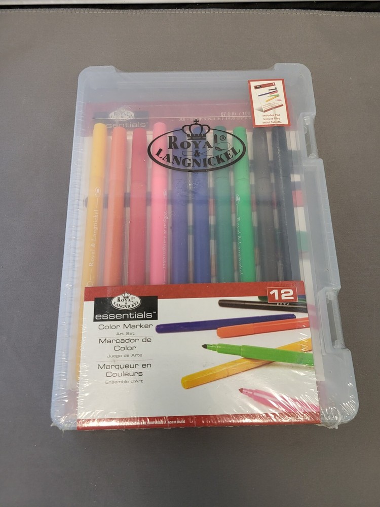 Royal Langnickel Art Set – 12 Color Markers