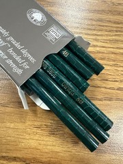 Design 3800 Graphite Pre-Sharpened Drawing Pencils 4B, 12-Count