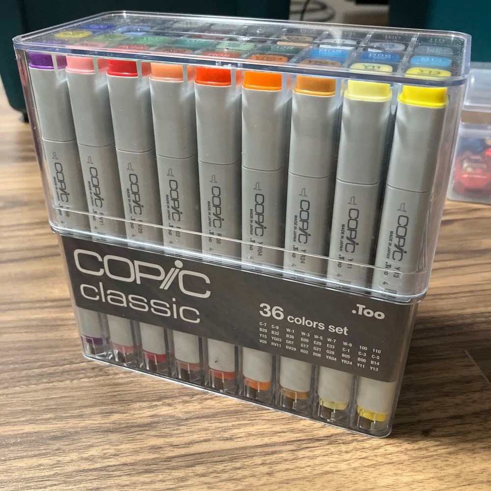 Copic Classic Markers Set Anime Manga Art Marker Pen Japan Used