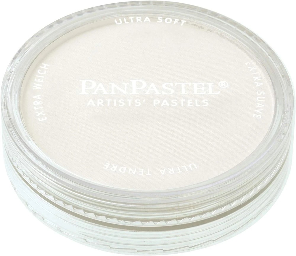 Panpastel Artist Pastels by GOLDEN, Titanium White, 2.44” / 62Mm Pan Diameter, P