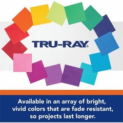 Tru-ray Construction Paper – 9″ X 12″ – Yellow (PAC103004)