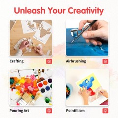 FIXSMITH Canvas Boards for Painting 11×14 Inch, Super Value 4 Pack Paint Canvase