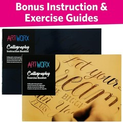Calligraphy Pens Set – Introductory Caligraphy Writing & Hand Lettering Kit -…