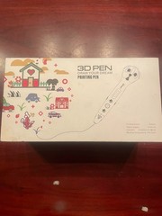 3 D Printing Drawing Pen w/ Supplies includes 3D filament
