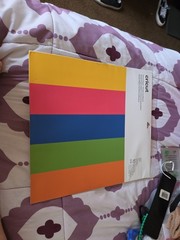 Cricut Smart Paper Sticker Cardstock Bright Bows 13×13 in 10 Sheets B90