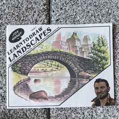 Lot Of 3 Learn to Draw Books with Jon Gnagy Landscapes Human Figures Volumes 1-3