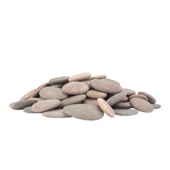 About 100 Pcs Painting Rocks, 2.2″-3.5″, Flat, Smooth – River, Craft, DIY Sto…